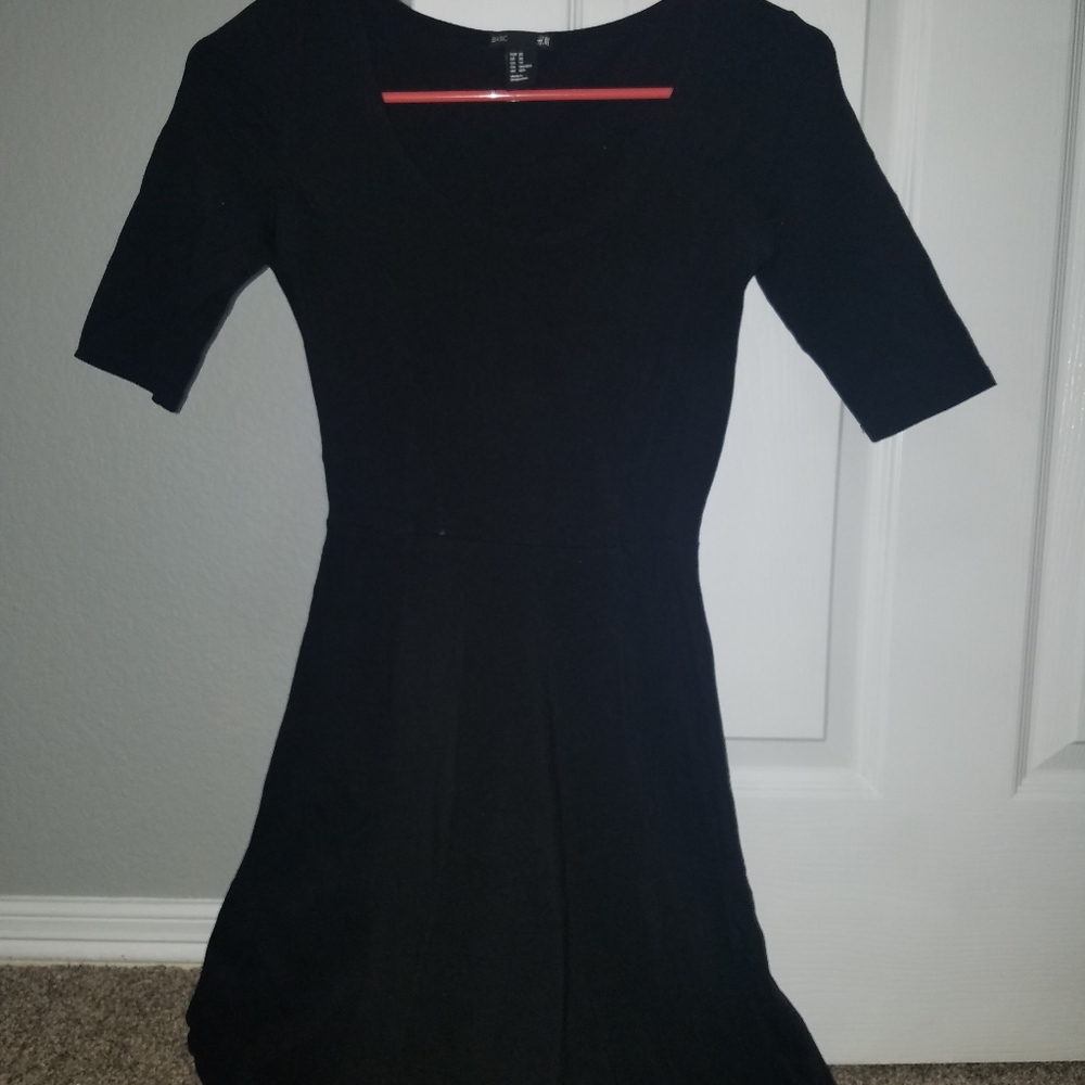 XS H&M Black Dress